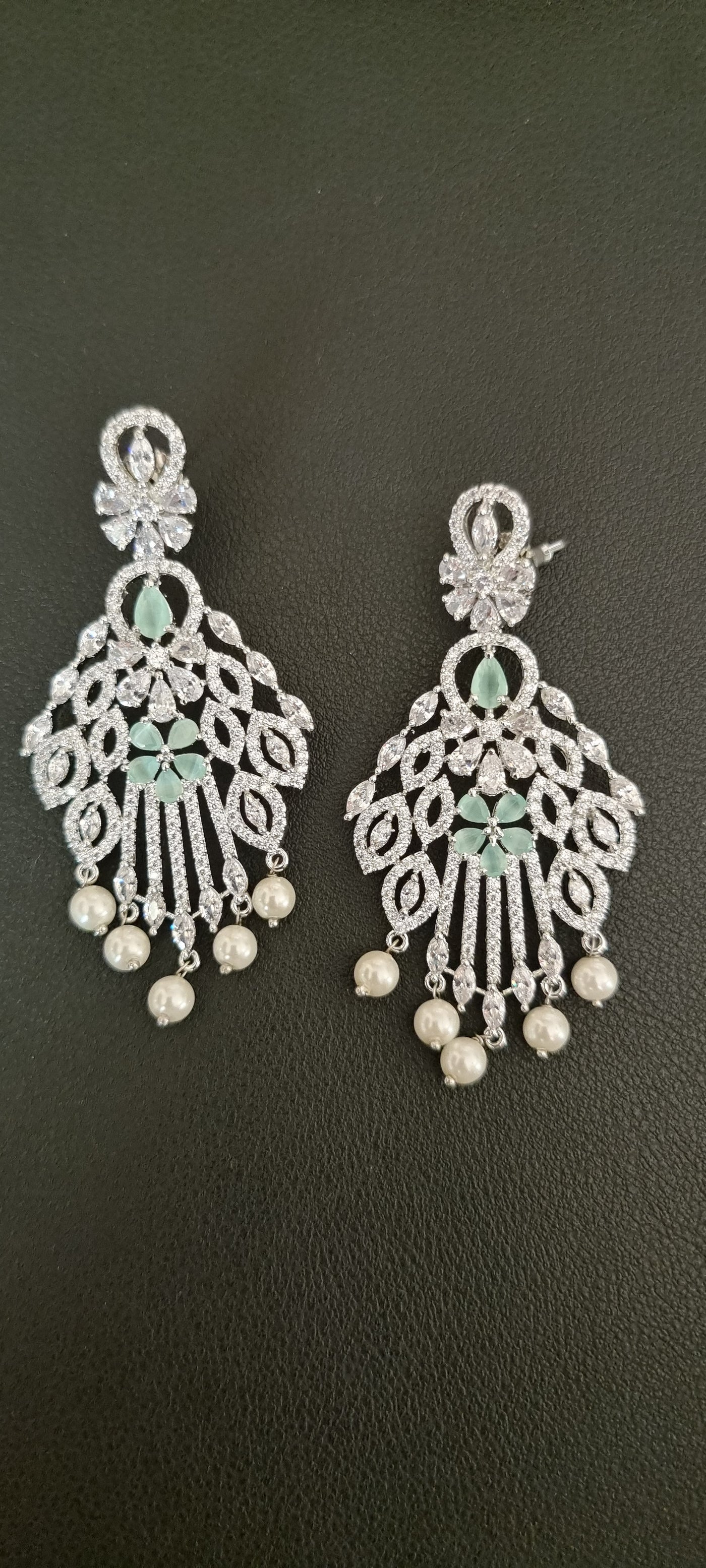 American Diamond (CZ) earrings (MPAD10)