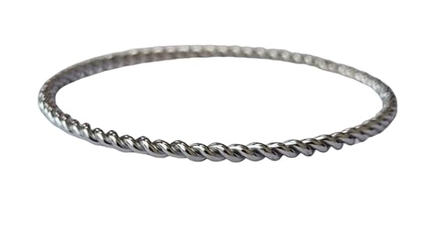 Bengali Kada stainless Steel Bangle| Noa | Nua  for Bengali Married women (Design 2)