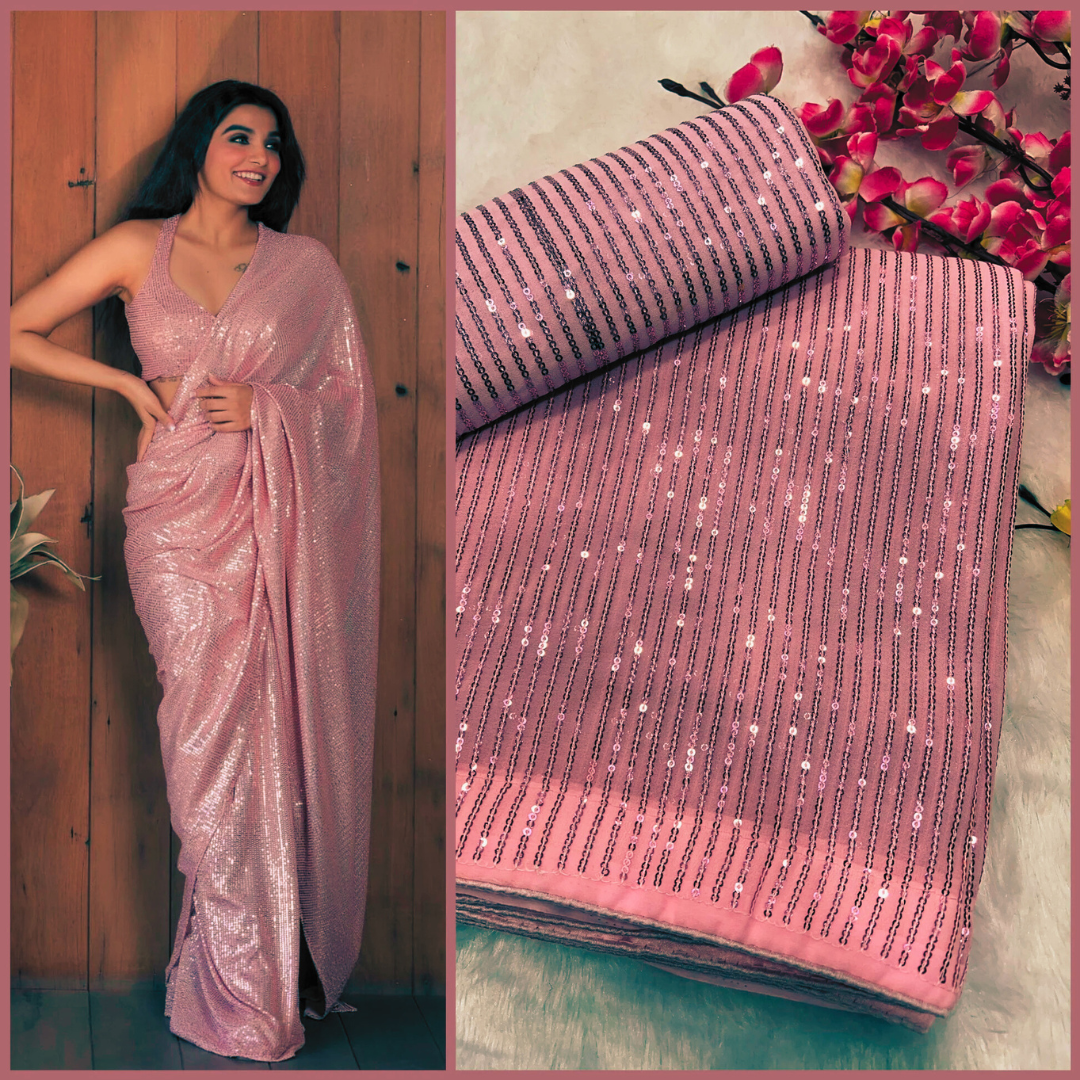 Georgette - Readytowear Saree