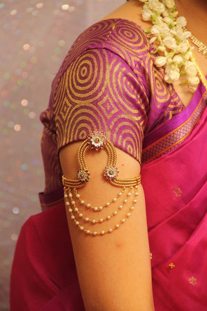 Traditional Baajubandh Armlet | Fashion Jewellery | PRAAGNEEK