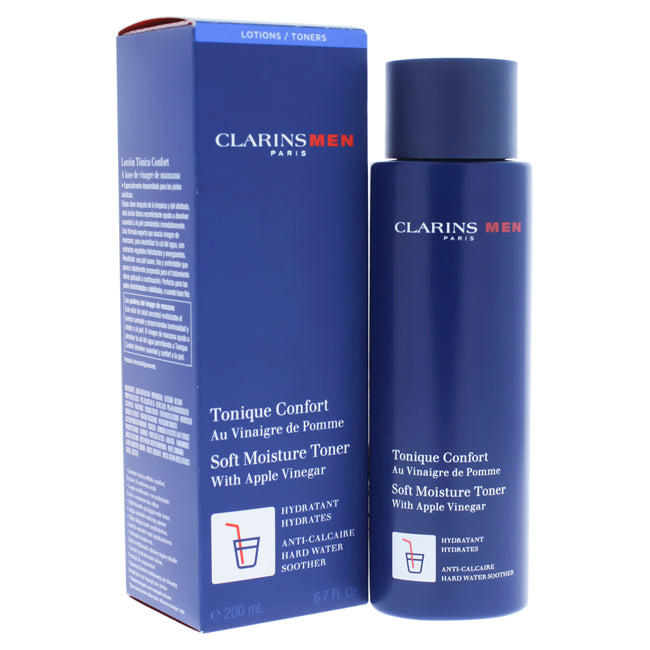 CLARINS MEN Soft Moisture Toner with Apple Vinegar 200mL