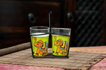 Chotu Haati - Tapri Chai / Tea glasses [set of 2, 4 & 6 glasses]