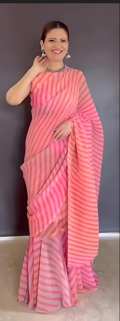 Readytowear  Gown Saree Free Size