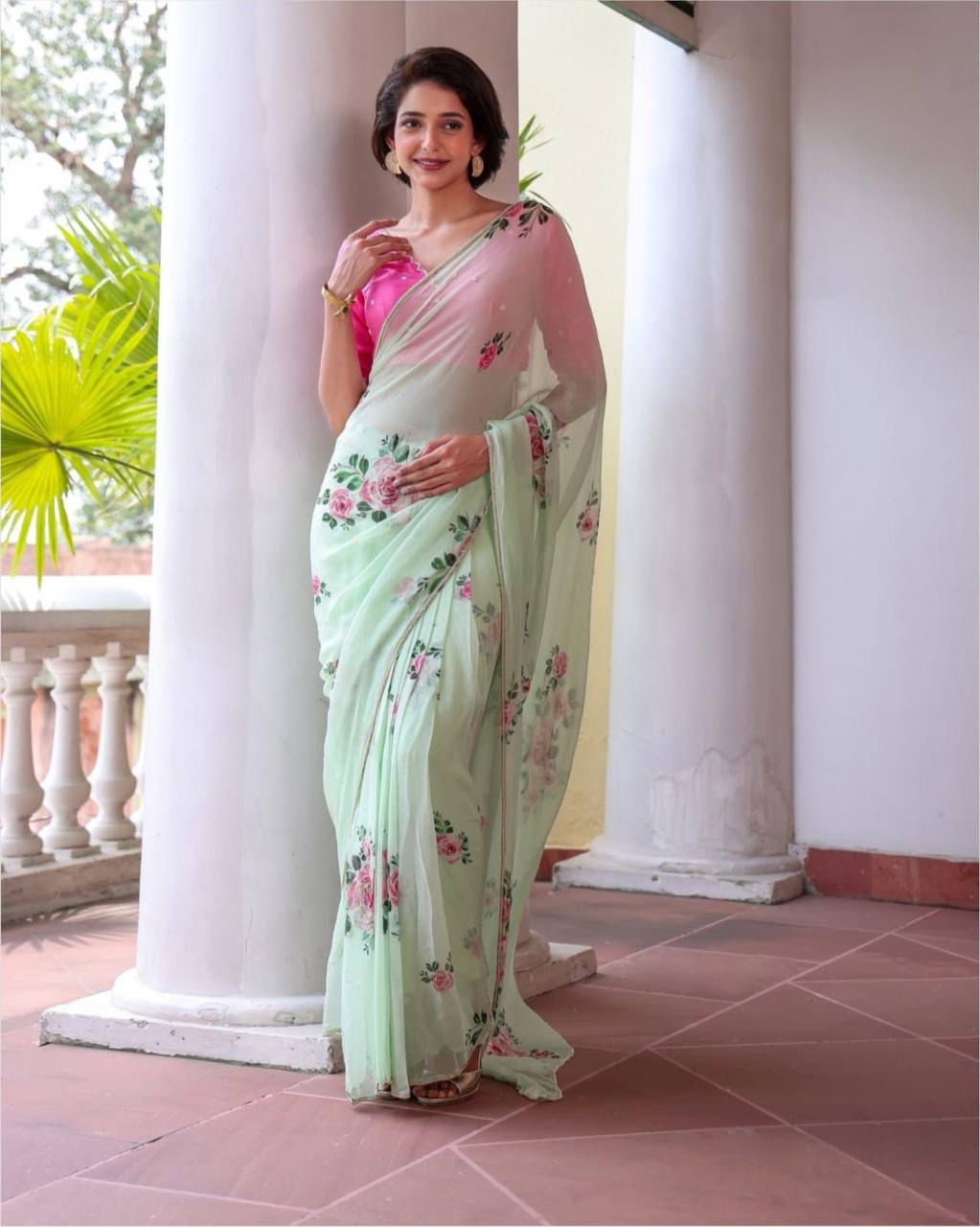 Readytowear saree - Tabi Organza
