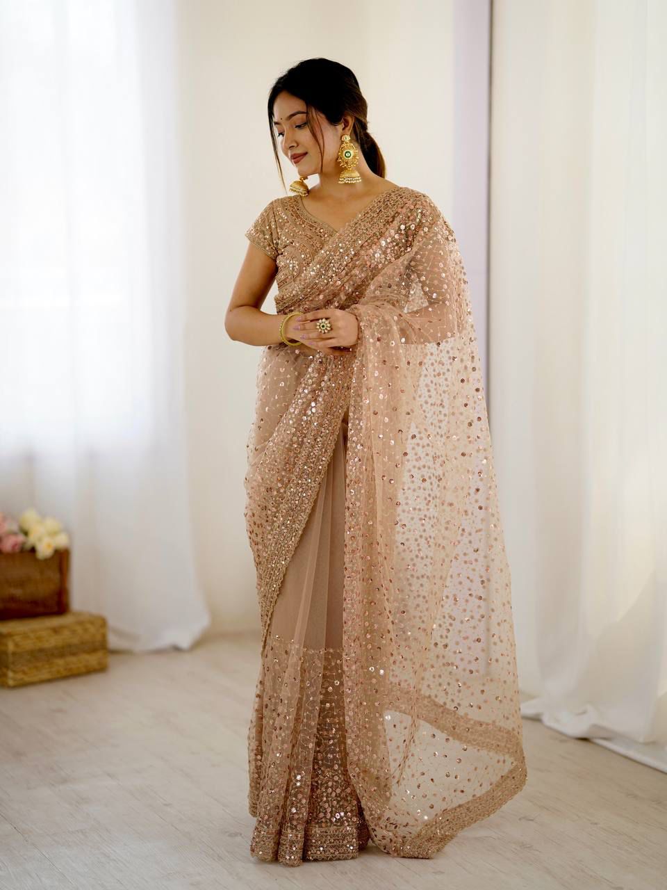 Readytowear saree - Net