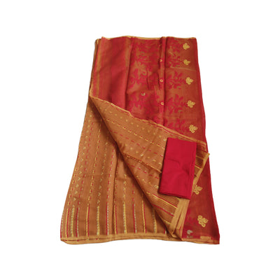 Pure Handloom Jamdani - Design 2
