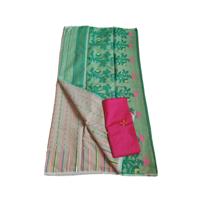 Pure Handloom Jamdani - Design 2