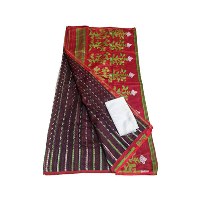 Pure Handloom Jamdani - Design 9