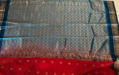 Stitched Nauvari saree - Brahamni style - Hip 60