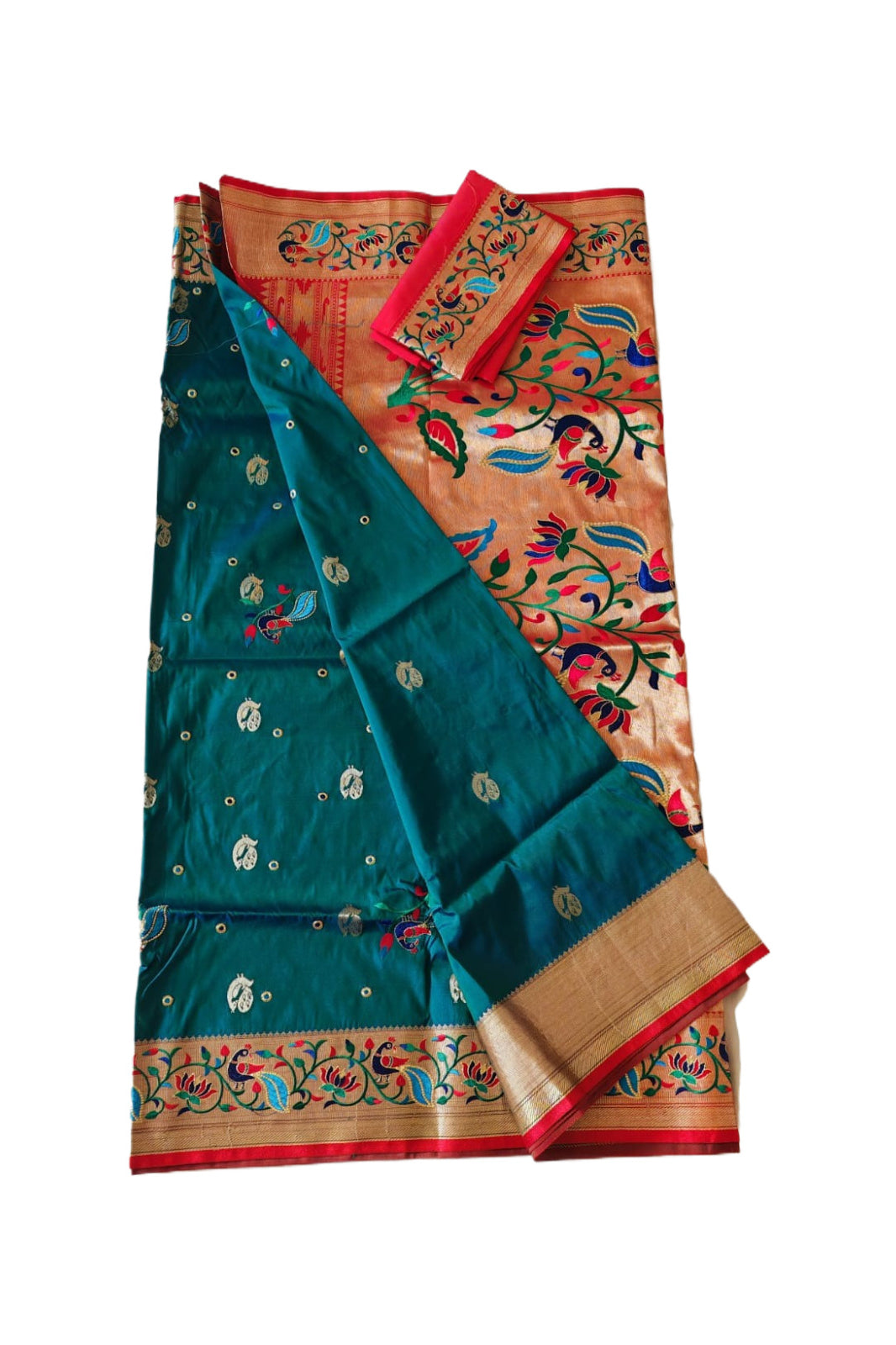 Paithani - Embroidered 10 – PRAAGNEEK