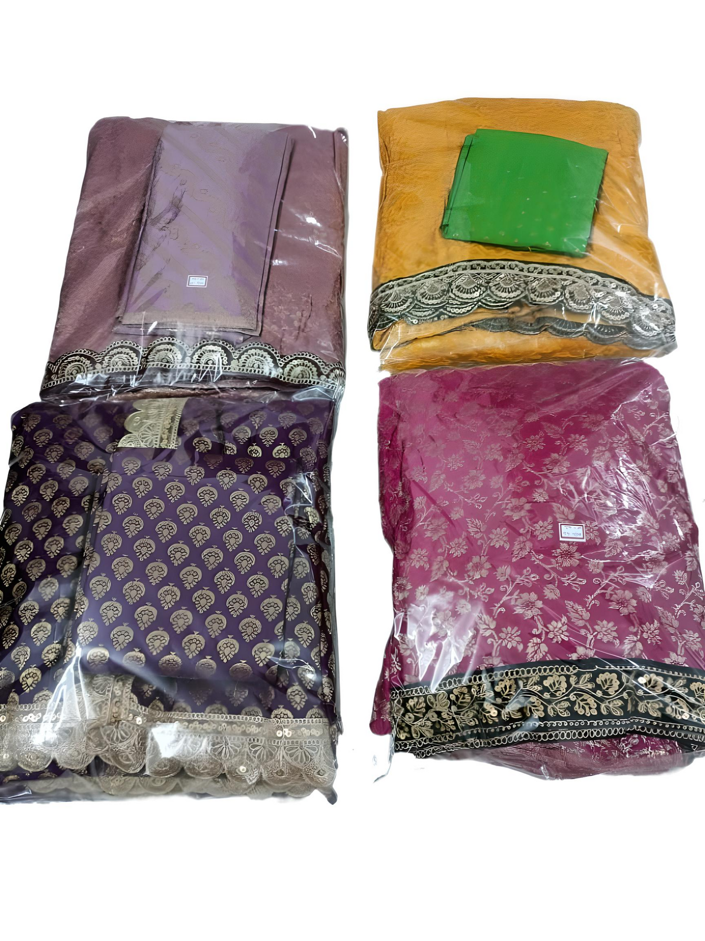 Marathi Stitched BANARASI Nauvari Saree Peshwai - Yellow Color