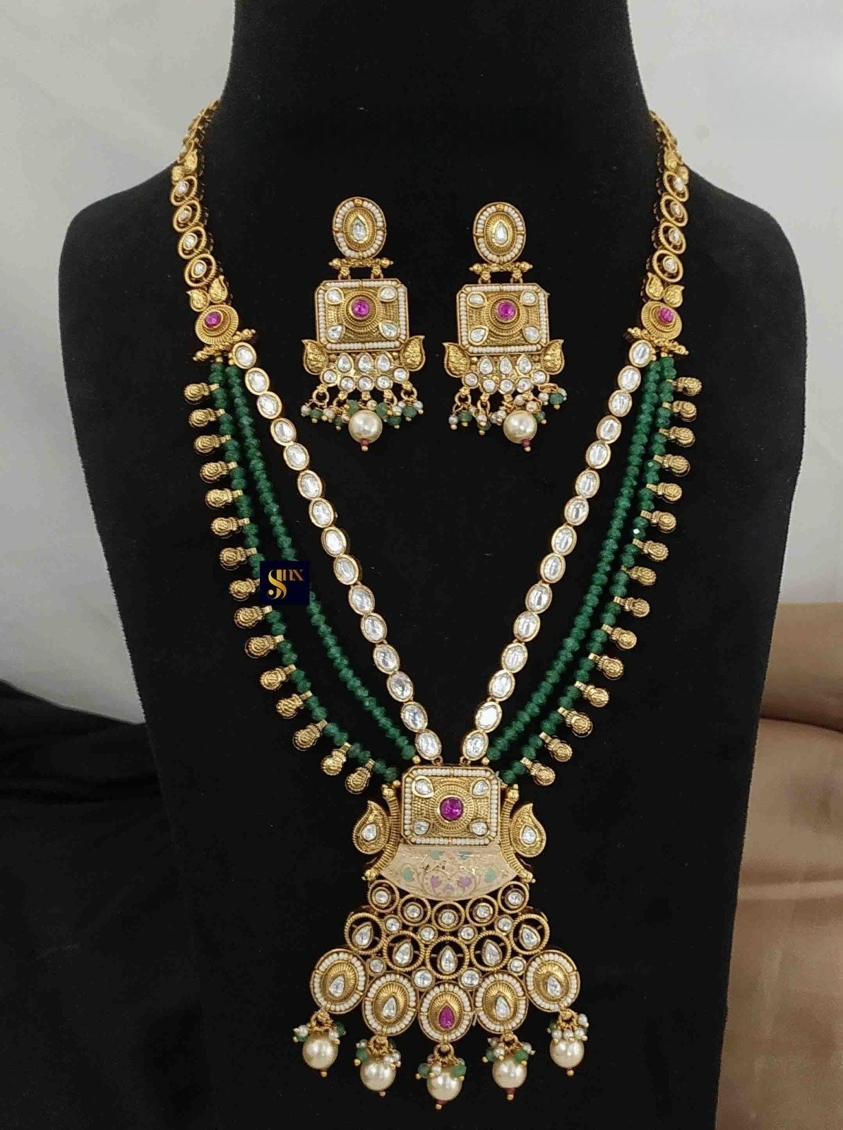 AD & Kundan gold plating ethnic design