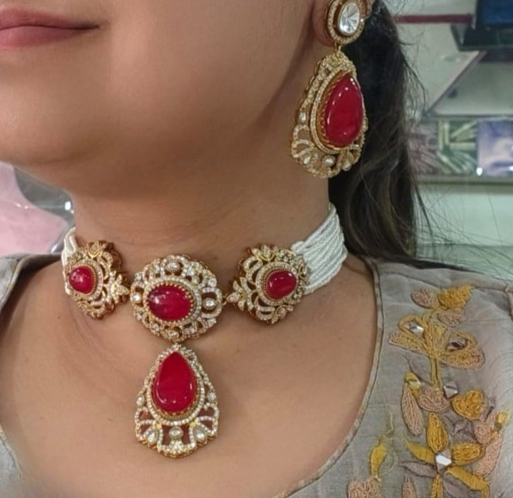 AD Kundan Necklace