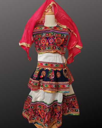 Navrati/Garba  Ghagra Choli -  Size 22 (Age group 3,4, 5 years)