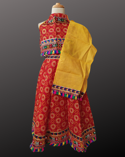 Navrati/Garba  Ghagra Choli -  Size 22 (Age group 3,4, 5 years)
