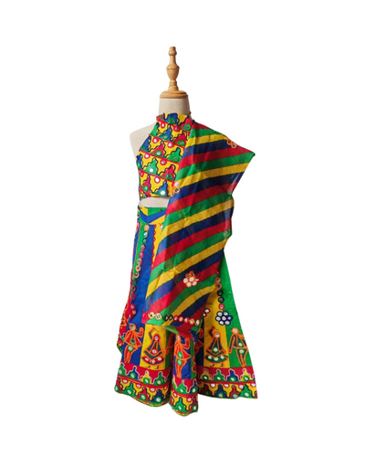 Navrati Garba Ghagra Choli -  Size 20 (2 to 3 years)