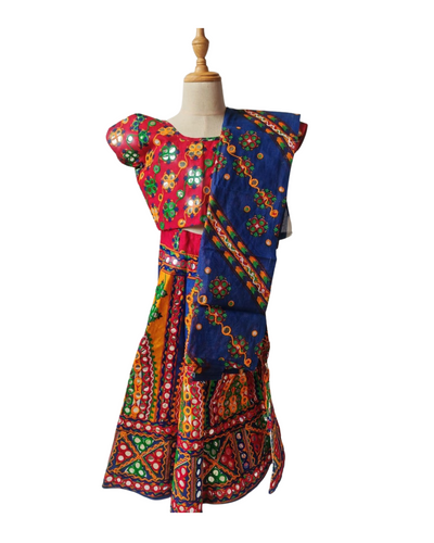 Navrati Garba Ghagra Choli -  Size 20 (2 to 3 years)