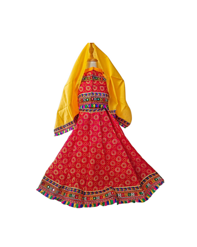 Navrati/Garba  Ghagra Choli -  Size 24 (Age group 4, 5, 6 years)