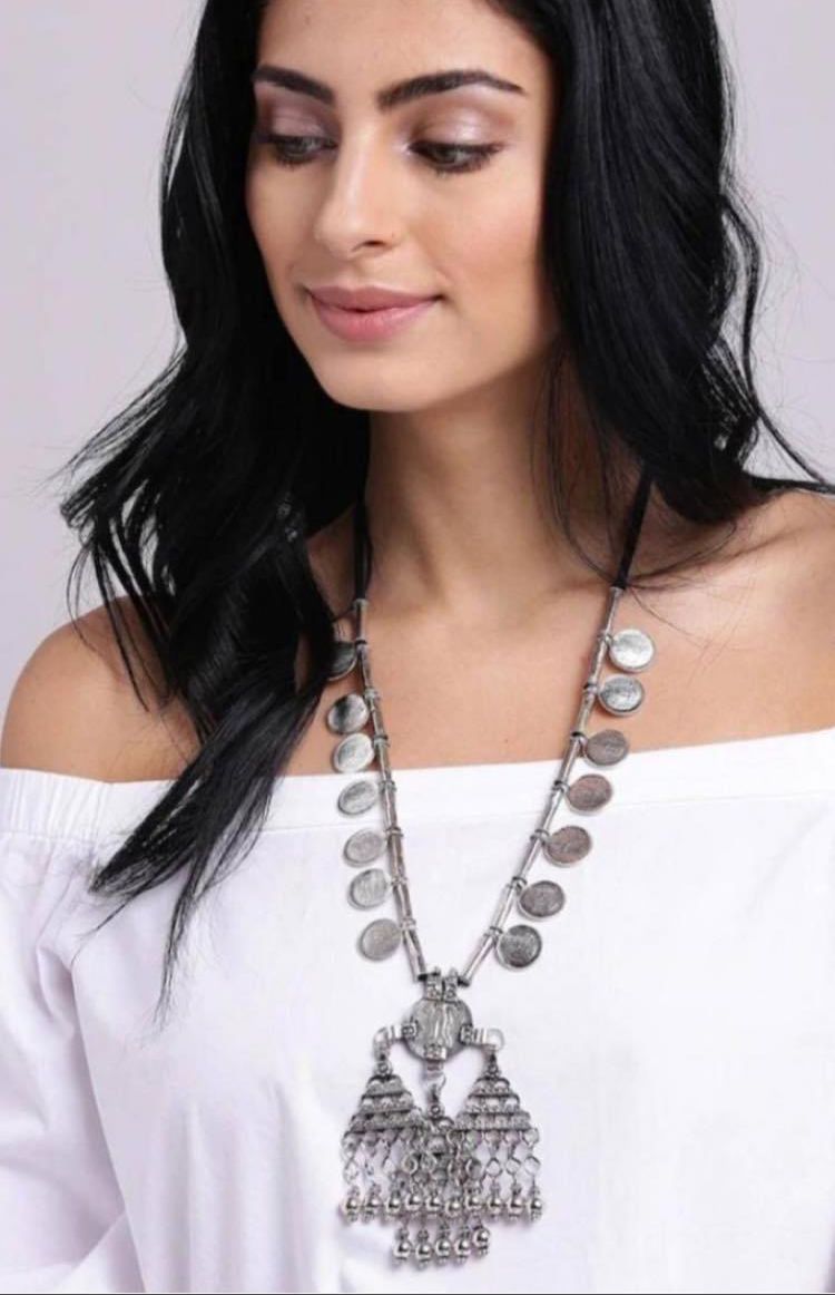 German silver necklace