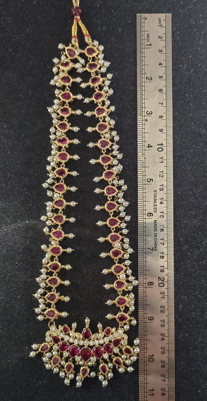 Tanmani Necklace Set - Long  [MUNOV29]