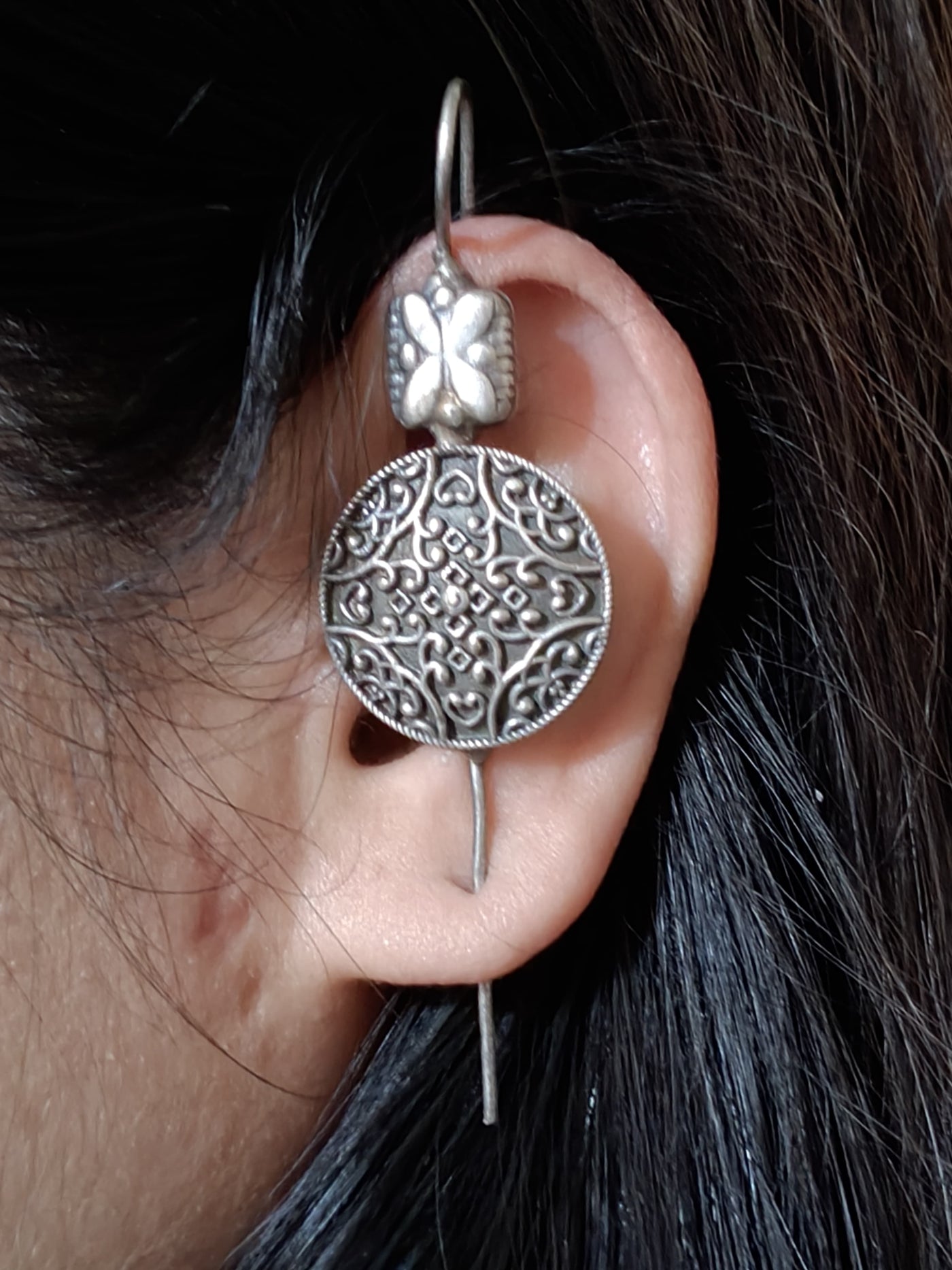 German Silver Ear Cuffs