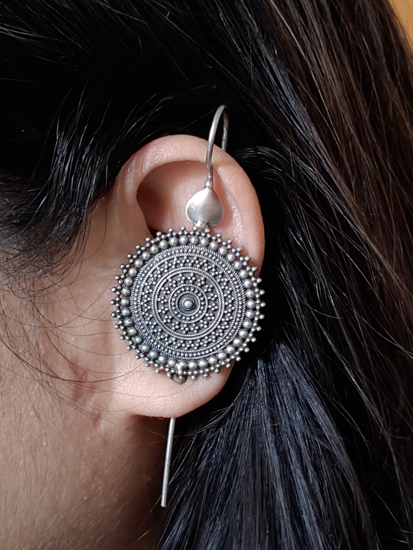 German Silver Ear Cuffs
