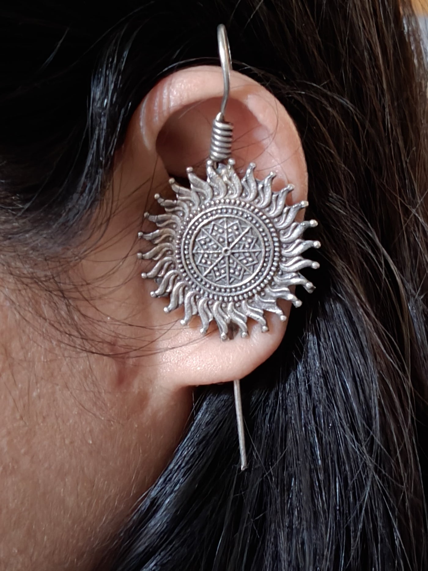 German Silver Ear Cuffs