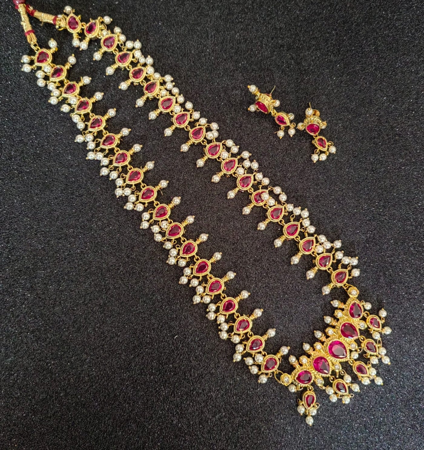 Tanmani Necklace Set - Long  [MUNOV30]