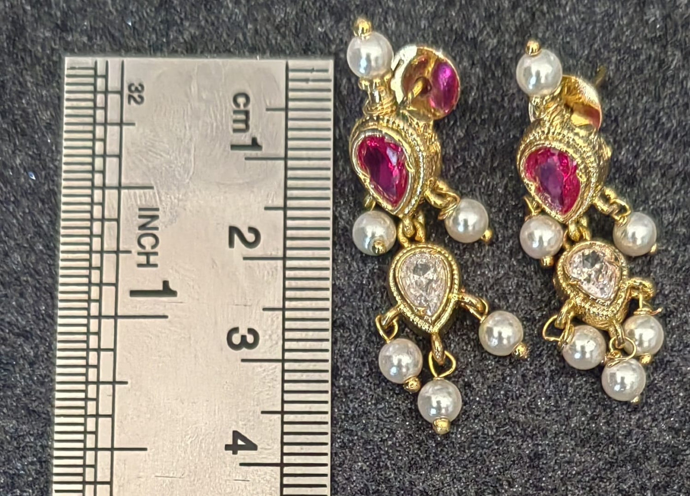 Tanmani Necklace Set - Long  [MUNOV32]