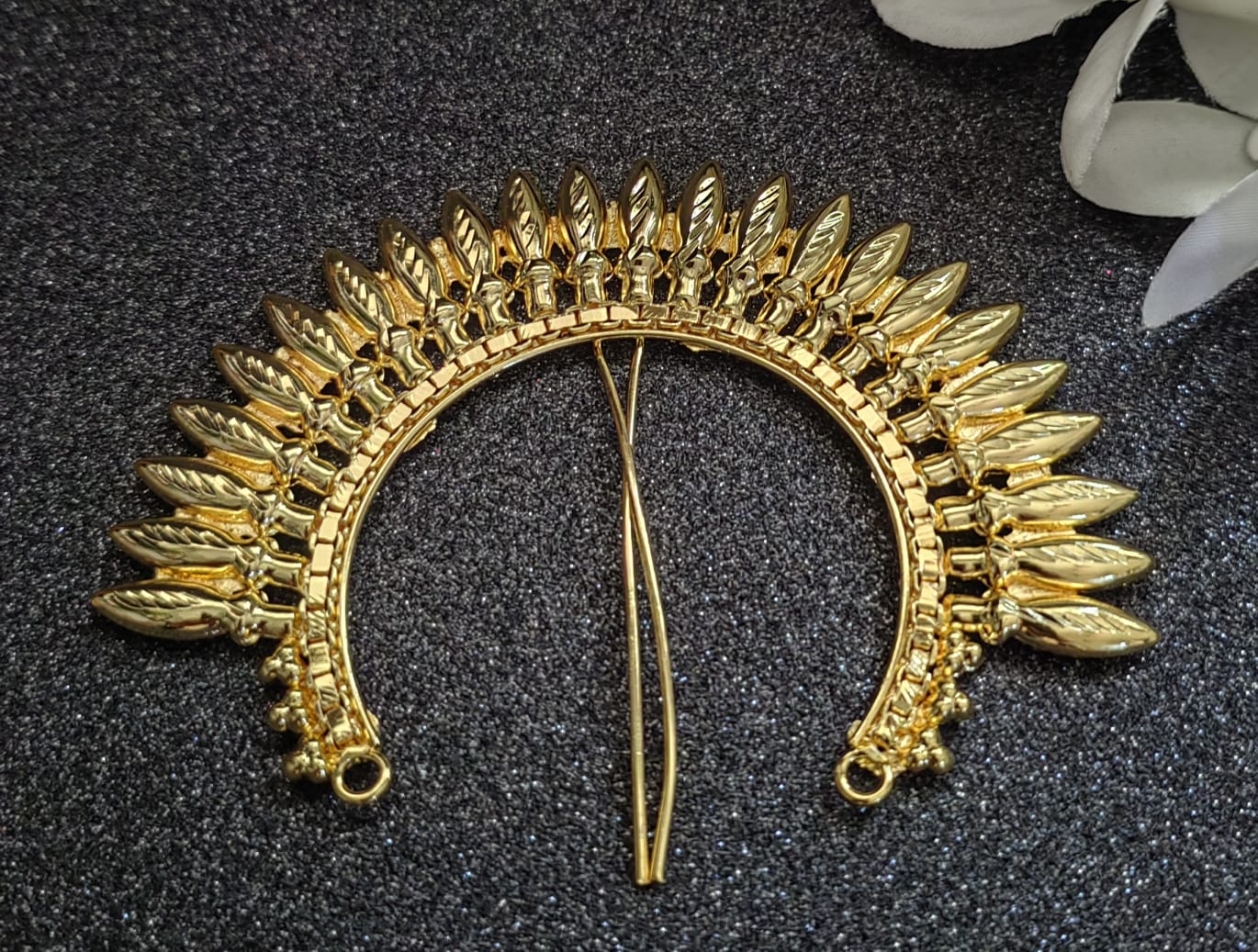 Hair Brooch / Hair Pin/ Ambada
