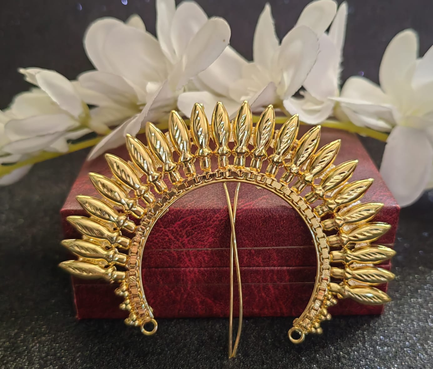 Hair Brooch / Hair Pin/ Ambada