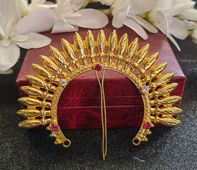 Hair Brooch / Hair Pin/ Ambada