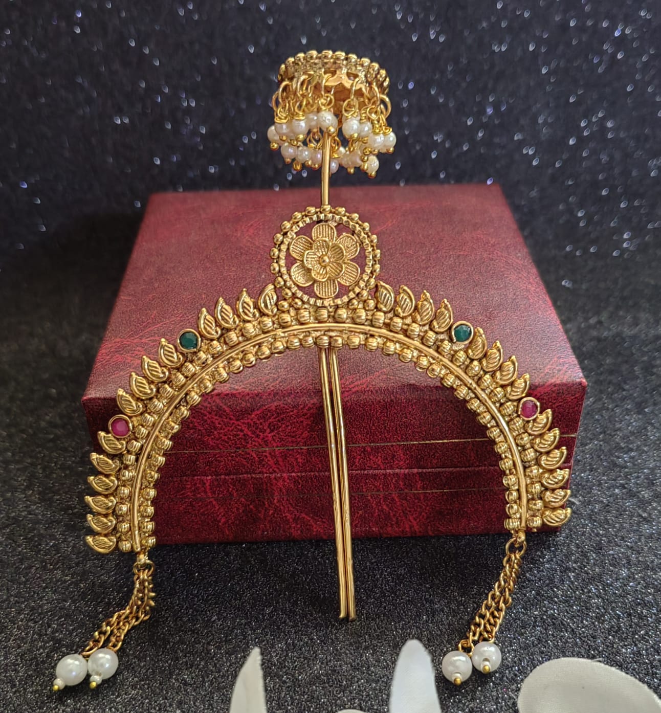 Hair Brooch / Hair Pin/ Ambada