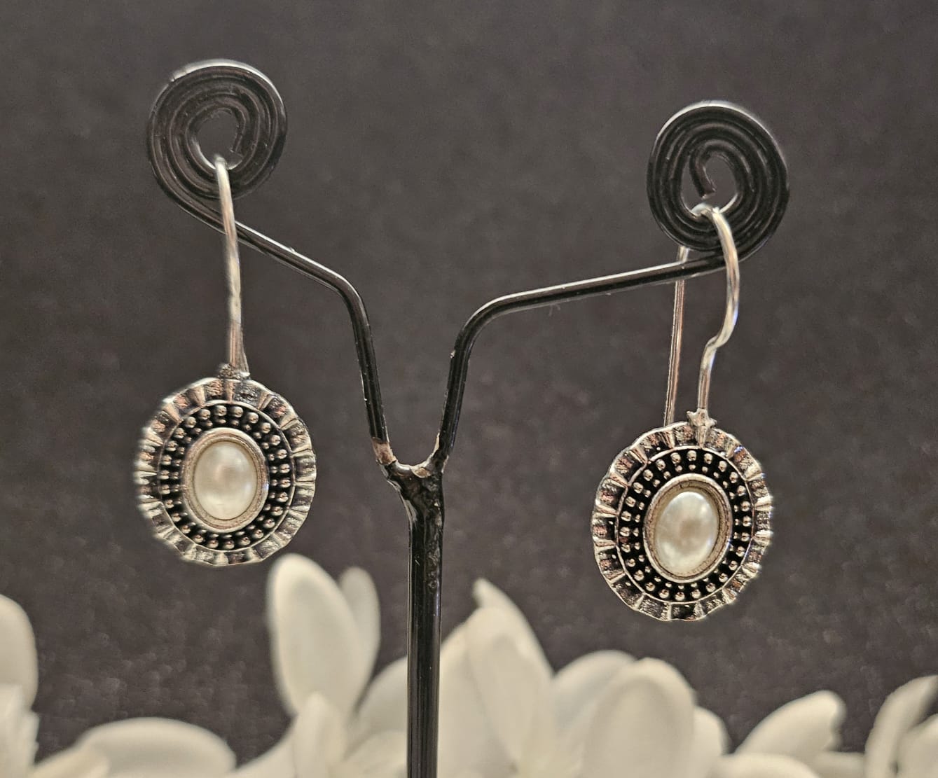 German silver Earring-01