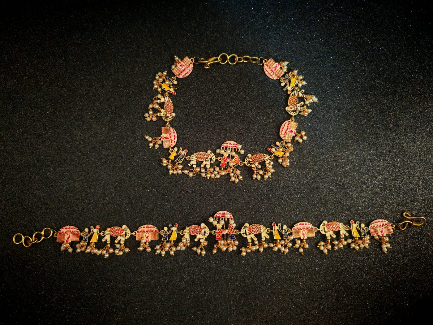 Baarat /Doli Anklets for Brides, Women and Girls