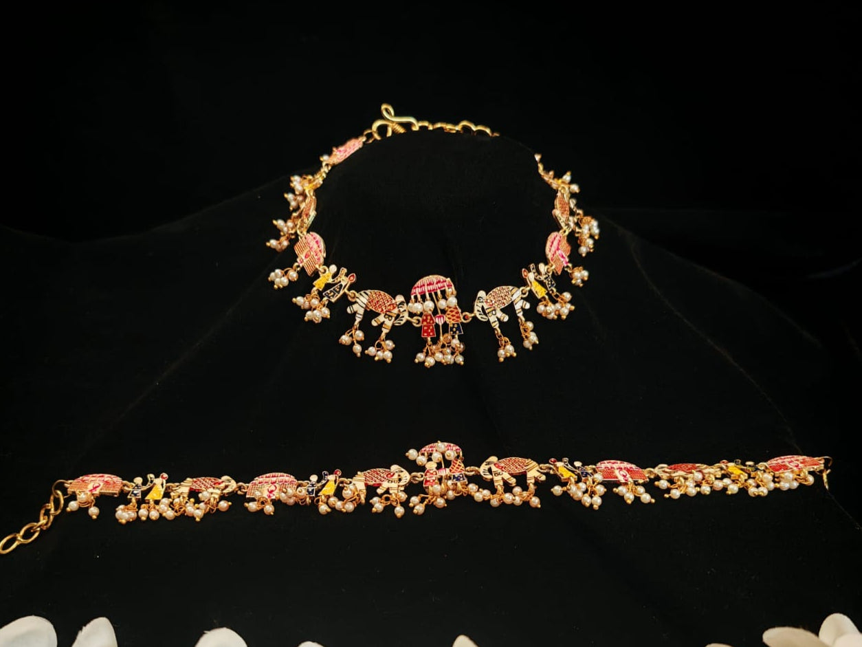 Baarat /Doli Anklets for Brides, Women and Girls
