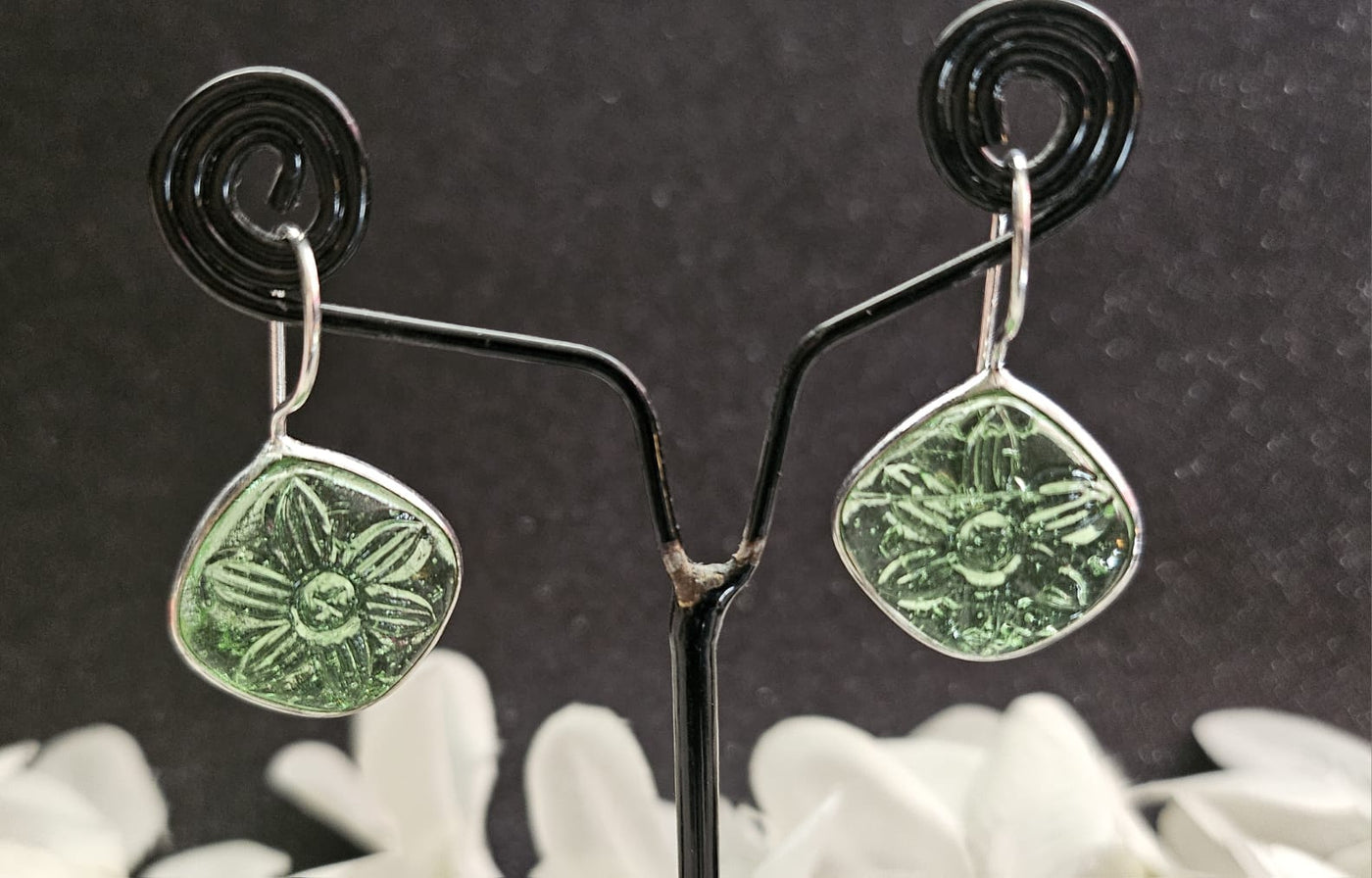 German Silver Earring-041