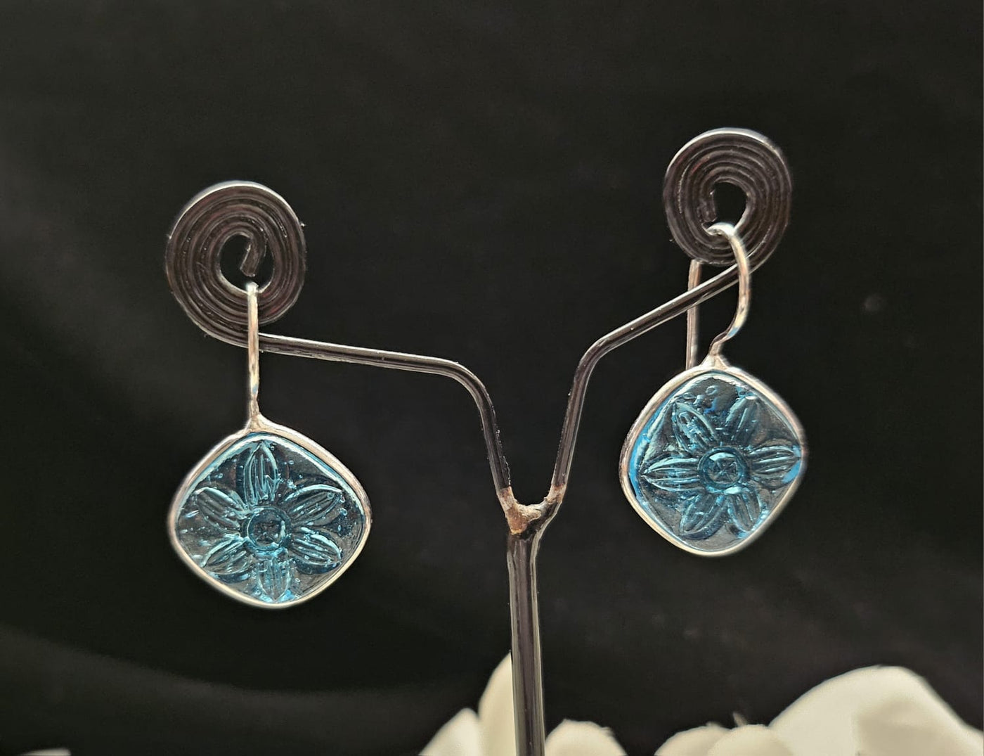 German silver Earring-042
