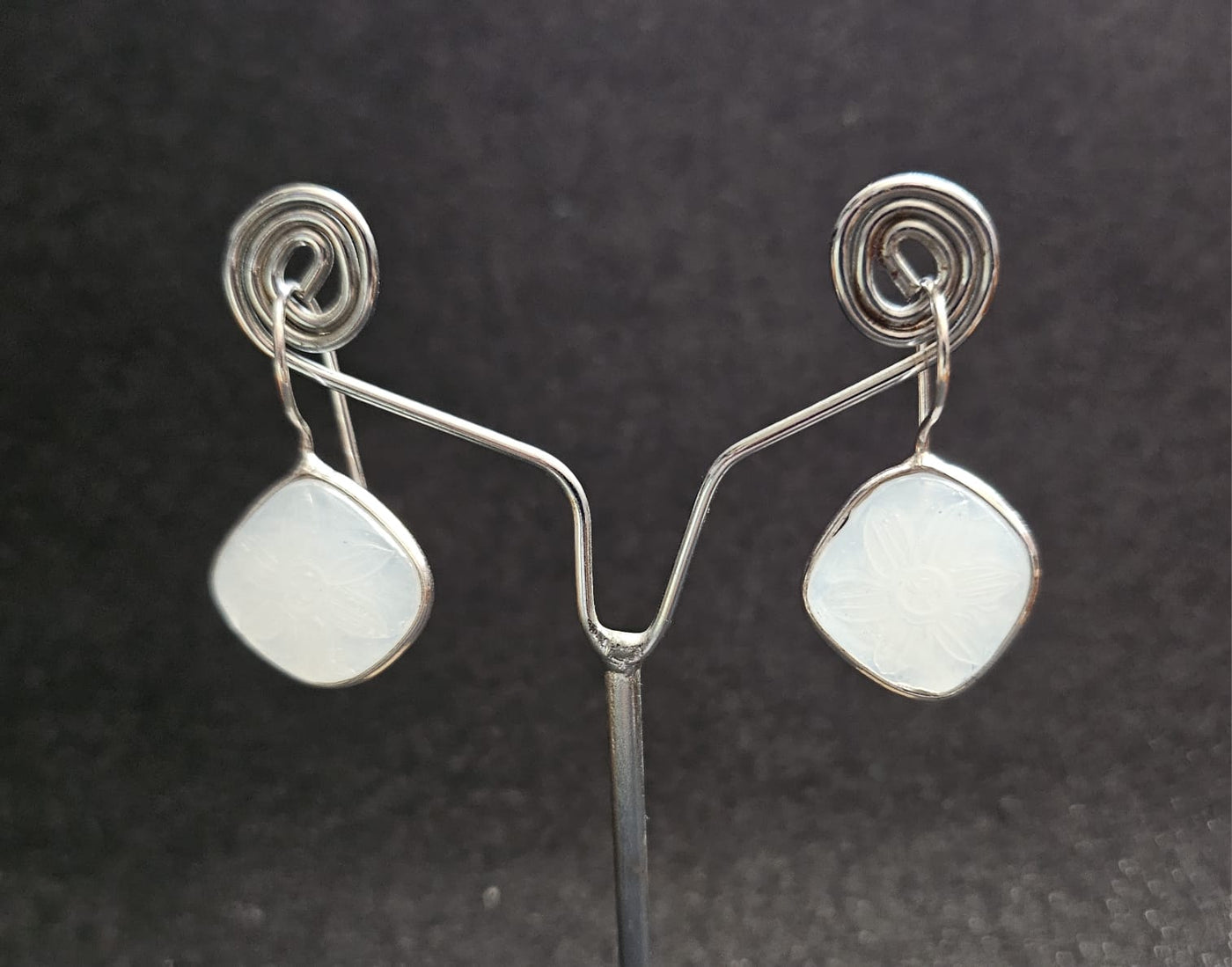 German silver Earring-044