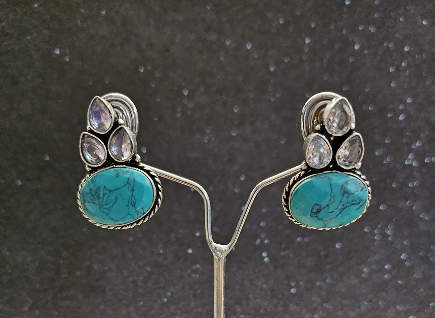German Silver Earring-56