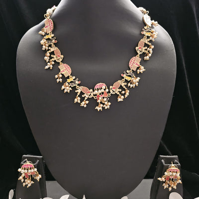Baarat Necklace and Earring Set