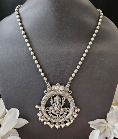 German silver necklace