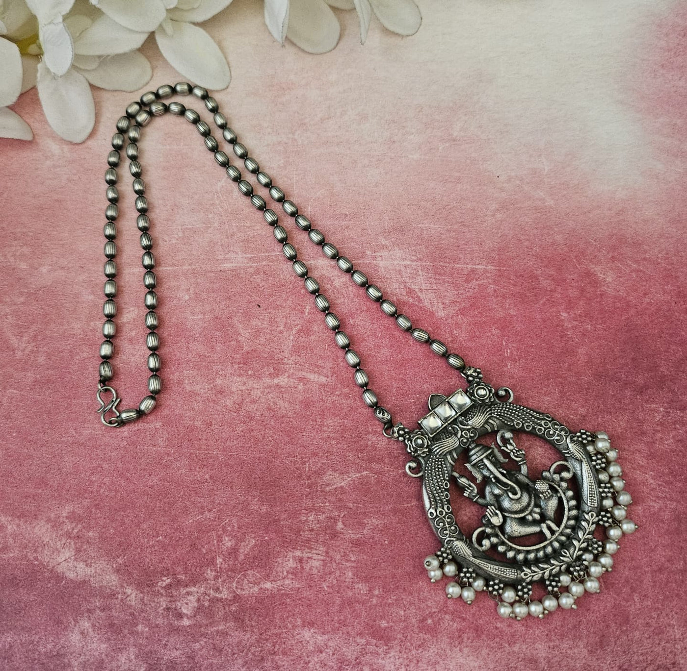 German silver necklace