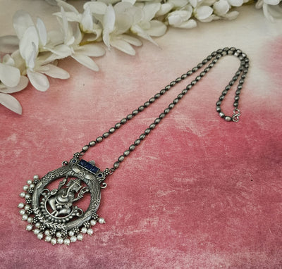 German silver necklace
