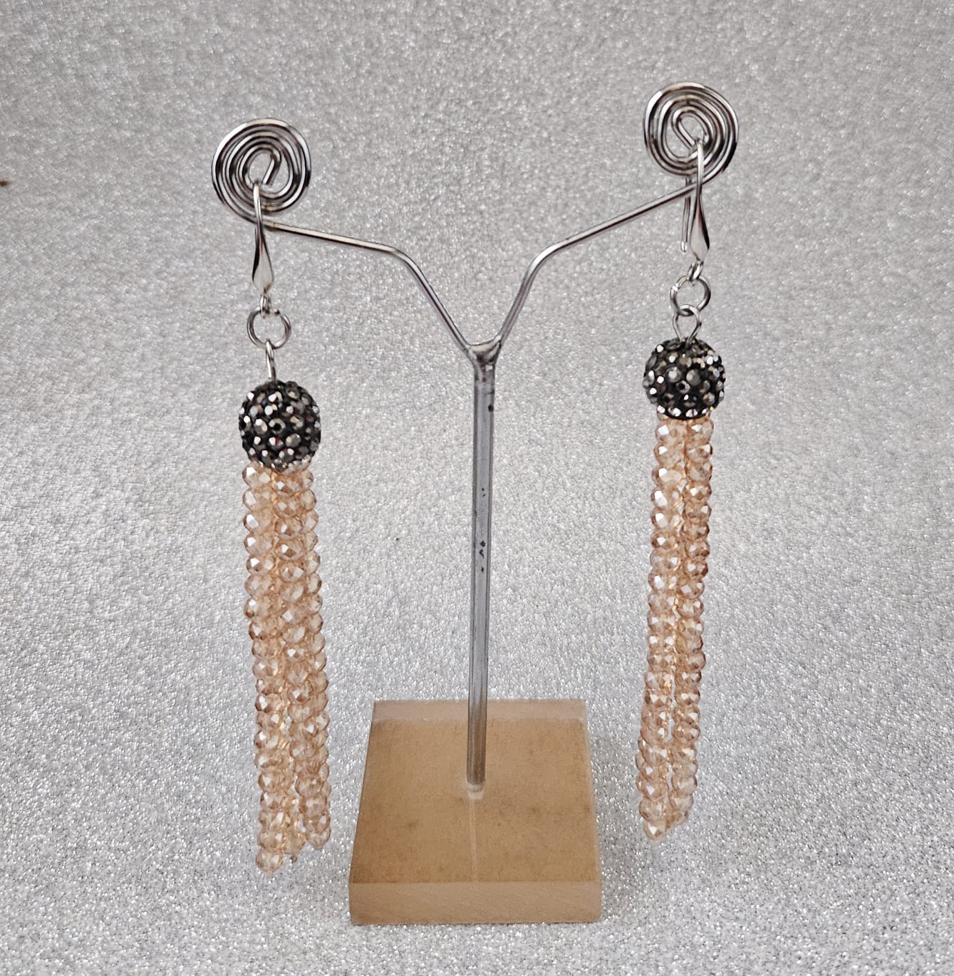 Swarovski Element crystal and pave rhinestone set