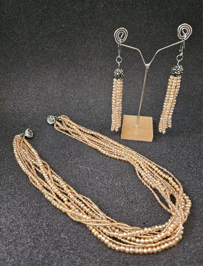 Swarovski Element crystal and pave rhinestone set