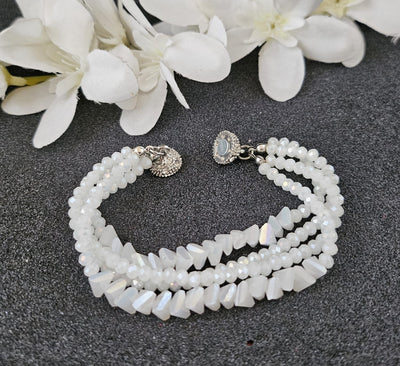 Swarovski  Elecment Crystal and pave rhinestone bracelet