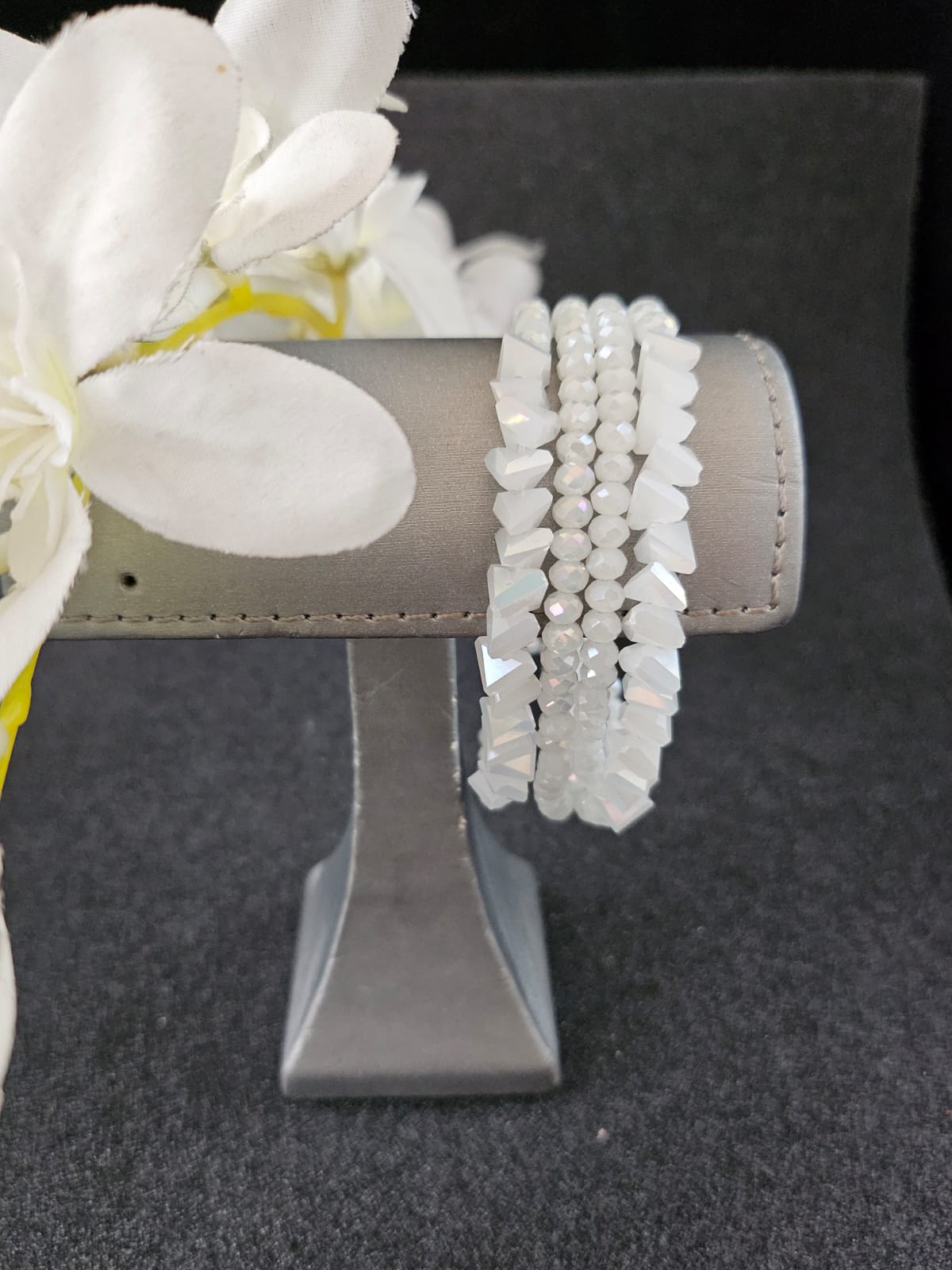 Swarovski  Elecment Crystal and pave rhinestone bracelet