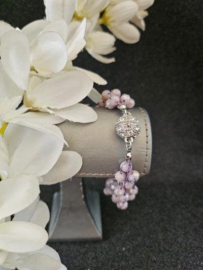 Swarovski  Element crystal with agate stones bracelet