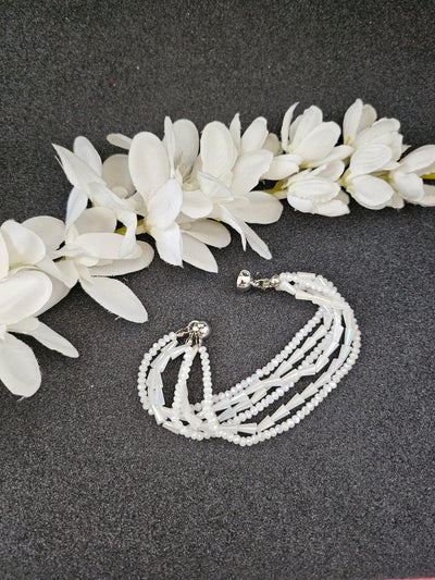 Pave rhinestone bracelet